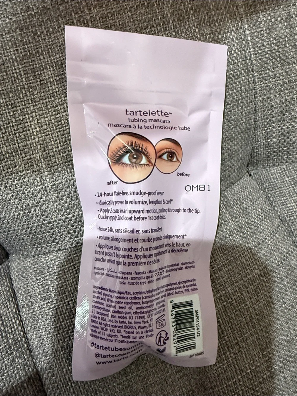 5/$25 Tarte tartelette tubing mascara deluxe sample size brand new